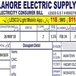 LESCO Bill Online Check 2025 Latest Method Step by Step