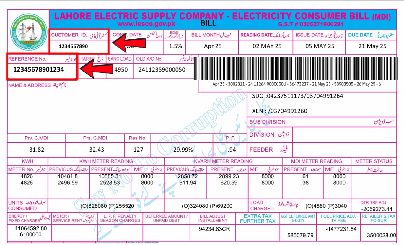 LESCO-Online-Bill-Check-2026