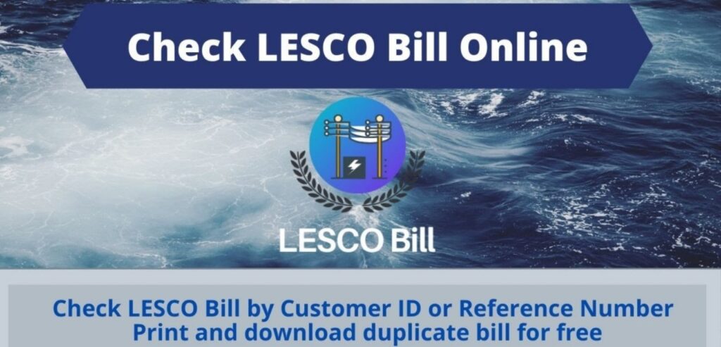 LESCO-Online-Bill-Check
