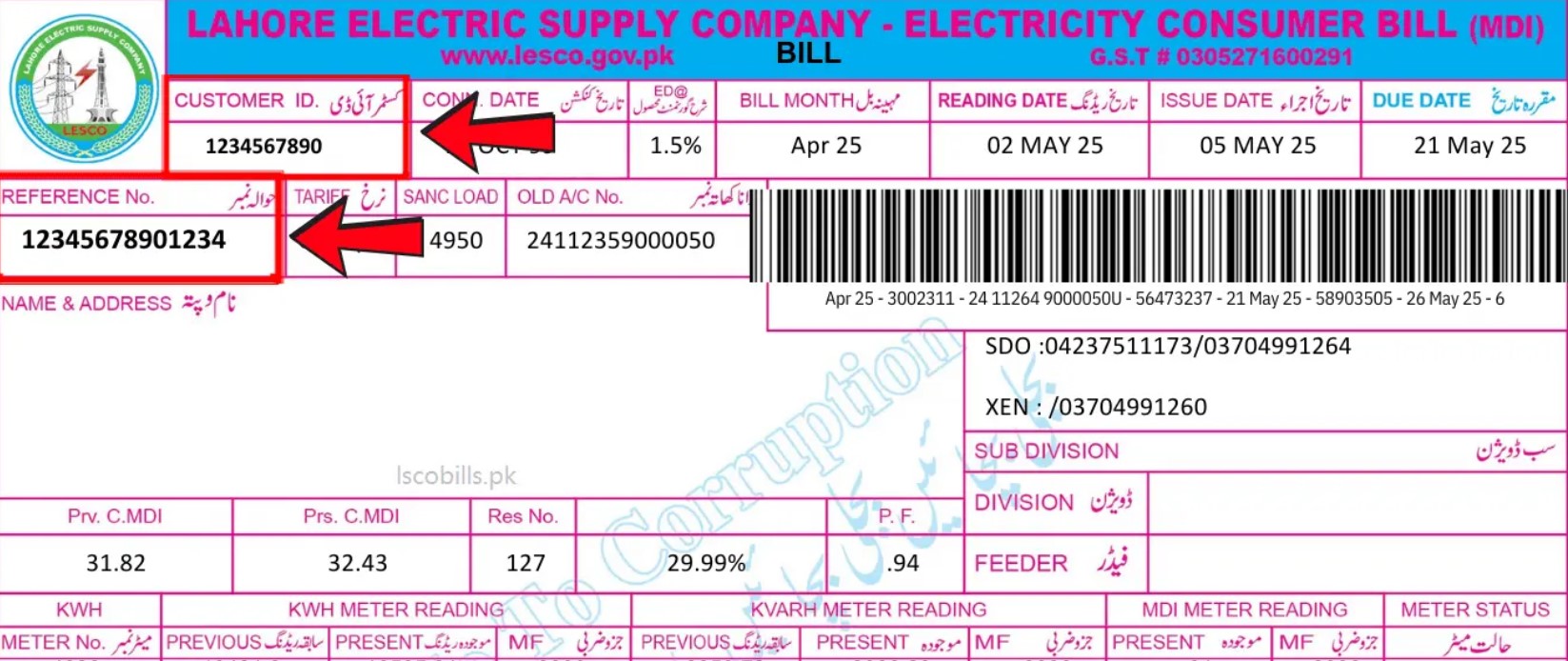 LESCO-Online-Bill-Check-2026