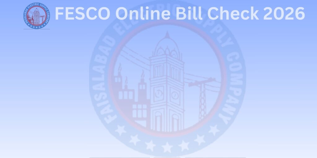 FESCO-Online-Bill-Check-2026