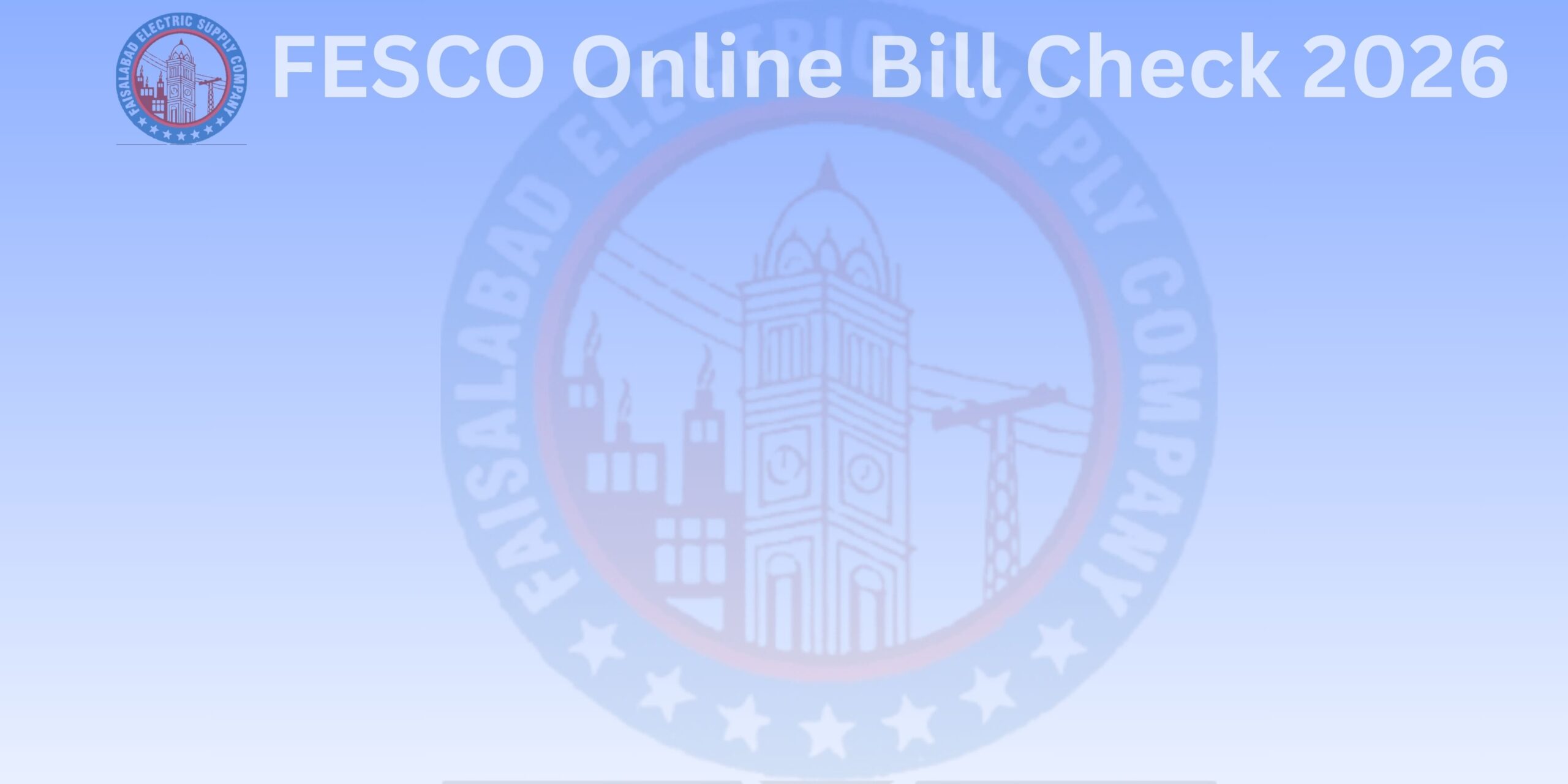 FESCO-Online-Bill-Check-2026