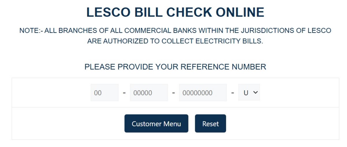 Online-Bill-Check-LESCO