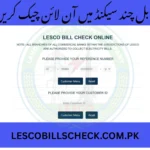 LESCO-ONLINE-BILL-CHECK-2026